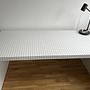 Quaderna Schreibtisch Holz Weiß 4