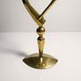 Vintage Kerzenhalter Messing 1950er Jahre 3