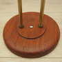 Vintage Ashtray Teak Wood Metal Brown 1970s 5