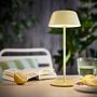 LIGHT UP LED lamp steel ABS yellow 2