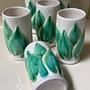 Beverage Service Germoglio Set of 7 1970s 5