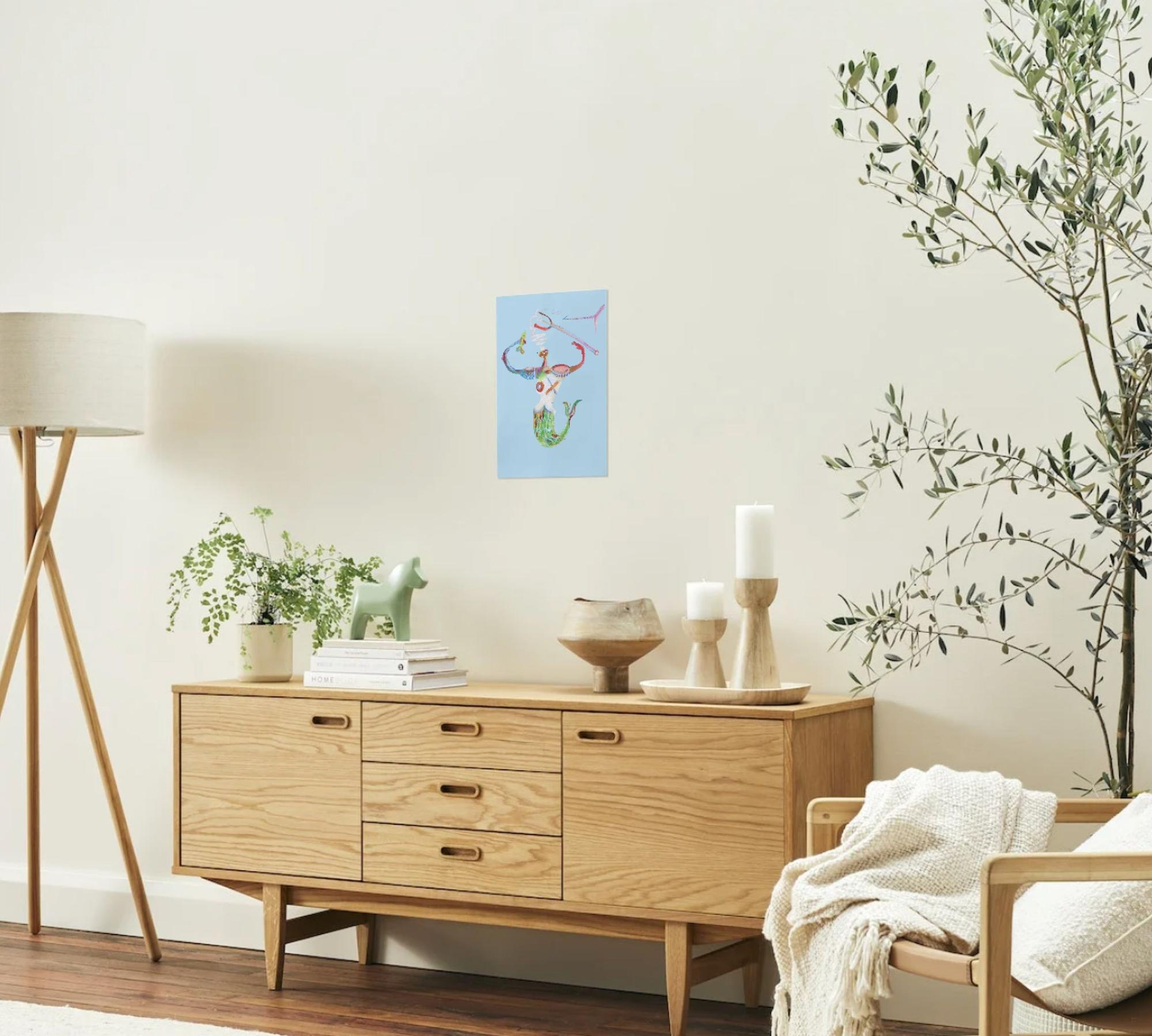 Neptuno Kunstdruck Mehrfarbig 5