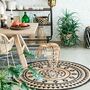 In-/ Outdoor Teppich Jute Braun 1