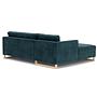 Madison Schlafsofa Récamiere Links Danny Dusty Blue 3