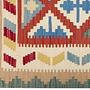 Kilim Gashgai Teppich Wolle Mehrfarbig 1