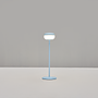 Cheerio Battery-powered table lamp Steel Silicone Blue 5