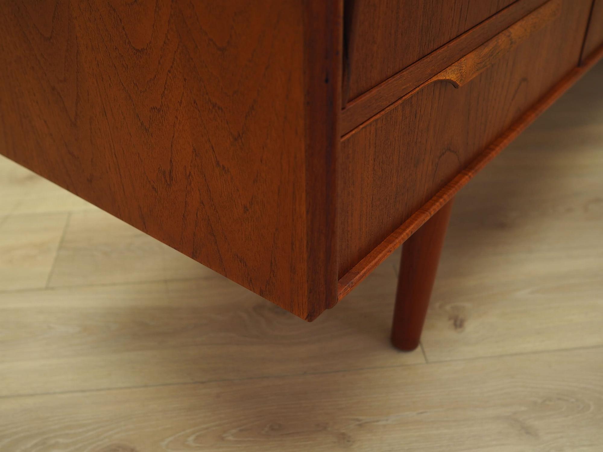 Highboard Teak Brown 1970s 11