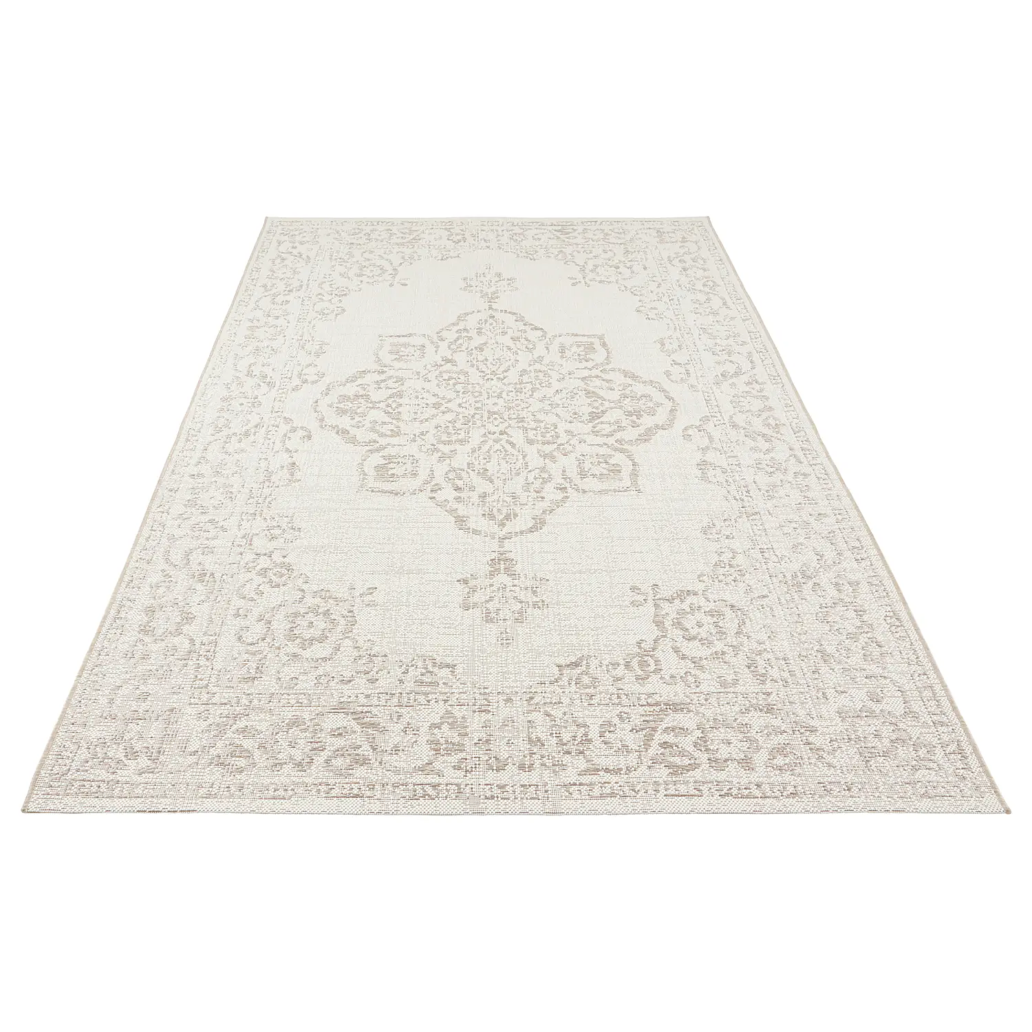 Tilos Outdoor-Teppich Sandgrau 1