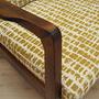 Armchair beech wood 1970s 9