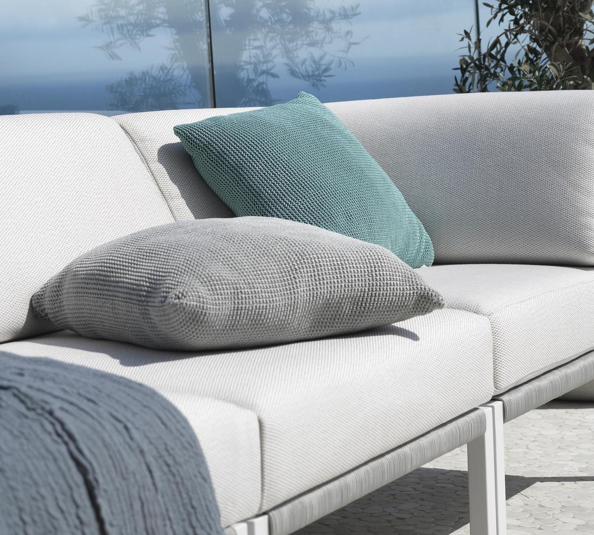 Club Garten Lounge-Set Klein Grau 5