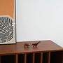Wooden animal figure 1970s 1