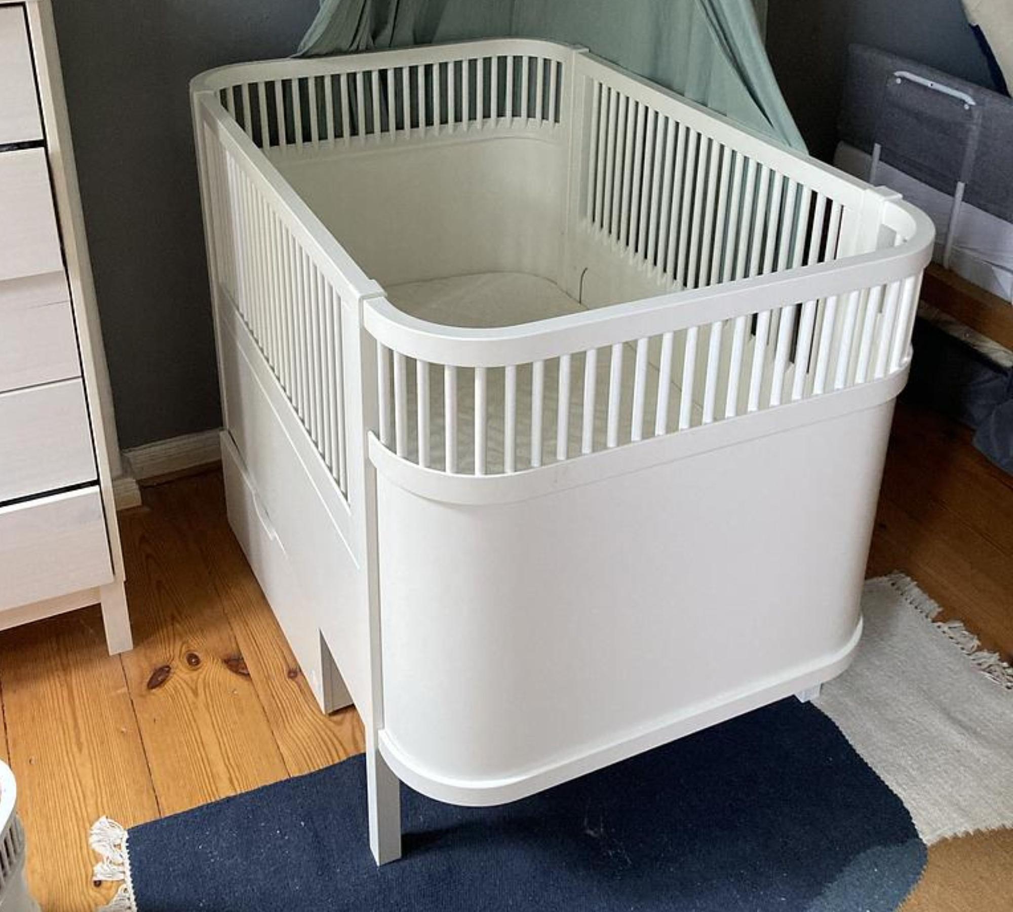 Sebra Baby-& Juniorbett Classic Weiß FSC™ 0