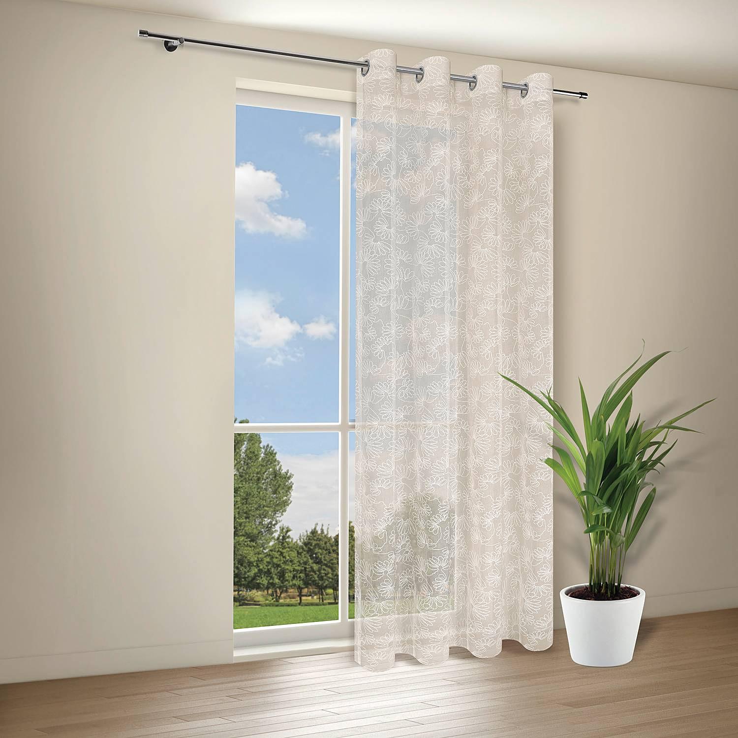 Ösenschal Dumti Polyester Weiß 2