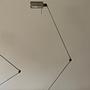 2x Vintage Daphne Tavolo LED Tischleuchte Nickel Silber 7