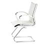 PARMA V Chair Cantilever Leather White 8