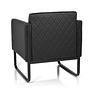ARUBA Upholstered armchair Artificial leather Black 7