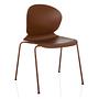 T36 VI Stackable chair plastic reddish-brown 6