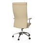 MONZA 20 Bürostuhl Drehbar Leder Beige 8