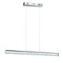 1-Flammig LED-Pendelleuchte Cardito Kristallglas Aluminium 0