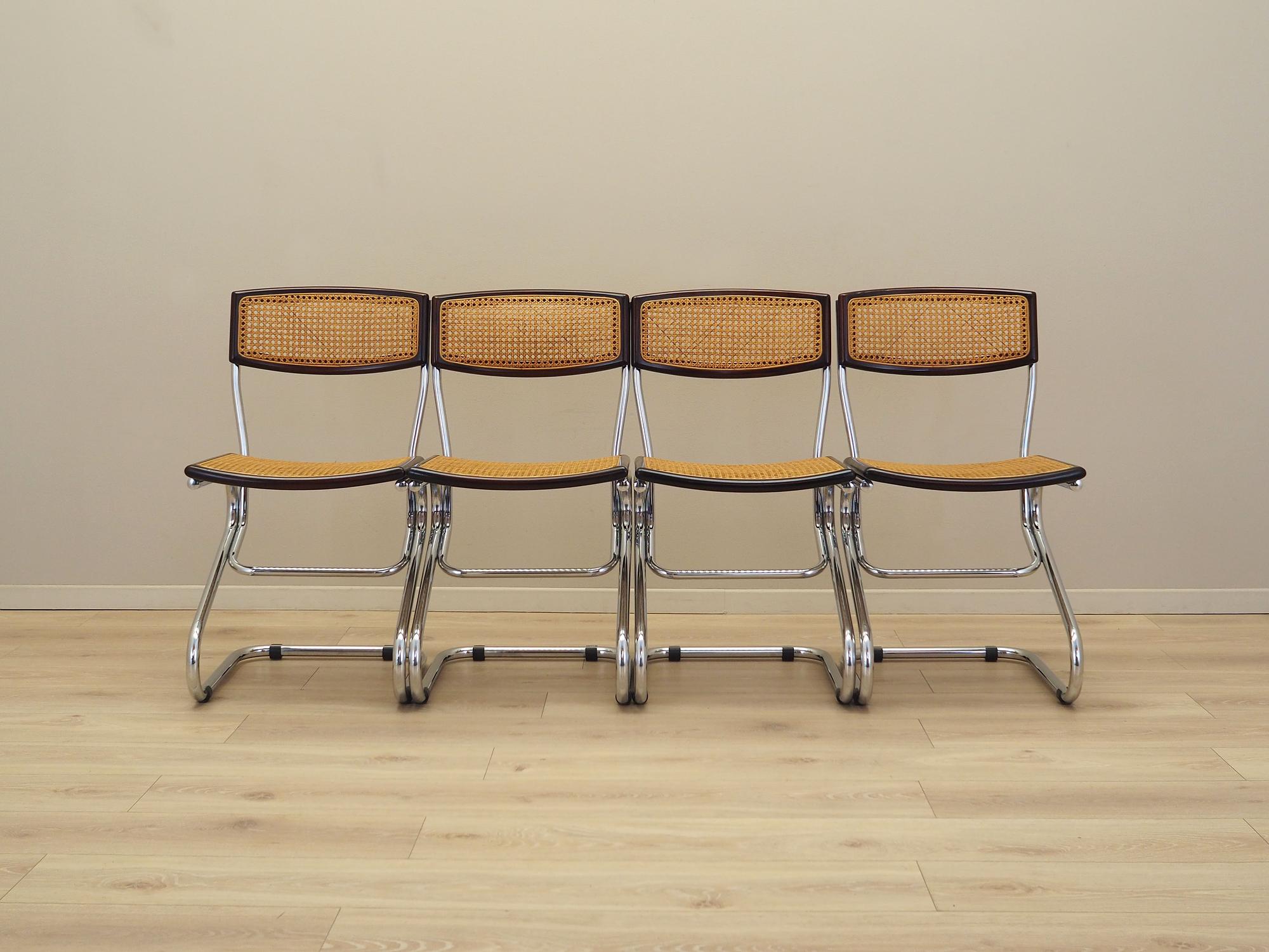 4x Esszimmerstuhl 1960er Jahre 2