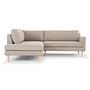 Astha Sofa Récamiere Links Agnes Brown 0