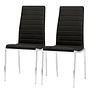 2x Burford Dining Chair Black 0