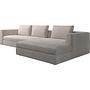 Bergamo Sofa Récamiere Rechts Beige 1