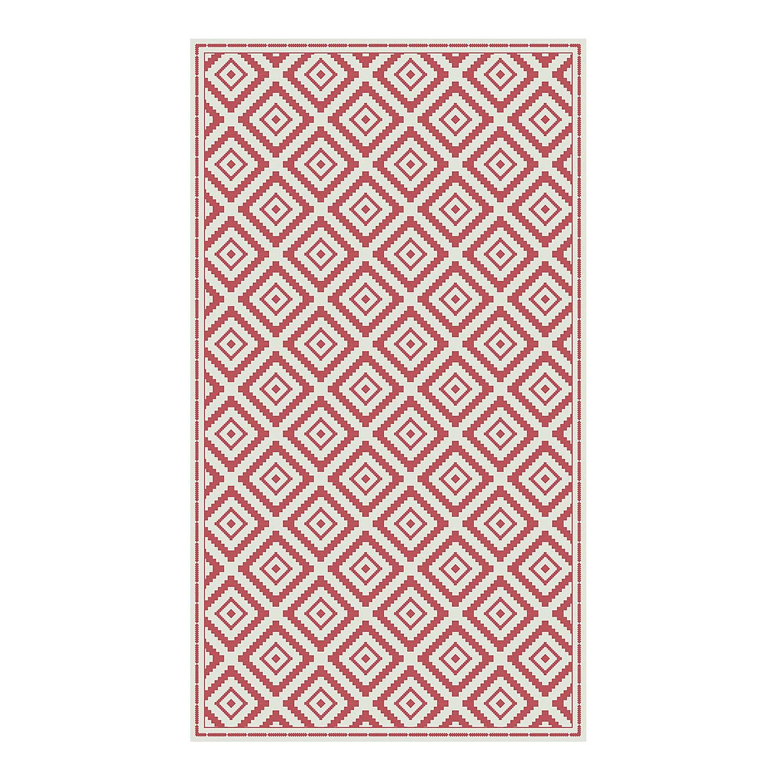 Matteo Ethnic Rug Red 90 x 160 cm 0