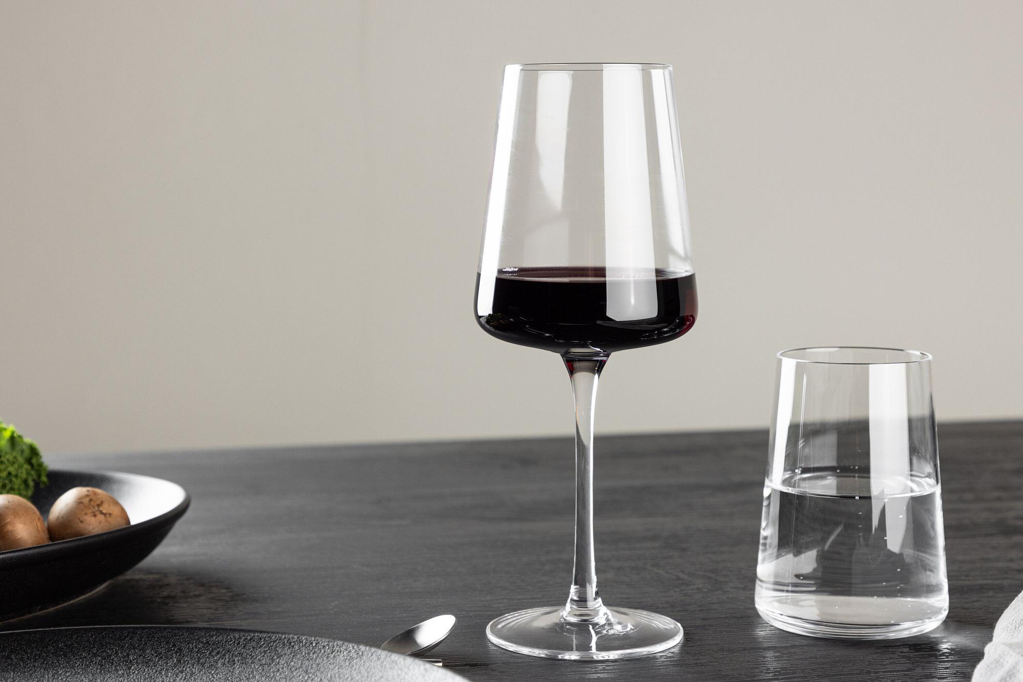 2x Shine Glass-Set Klares Glas Transparent 7x8x22cm 5