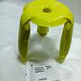 Plopp Mini Stool Steel Yellow Glossy 1