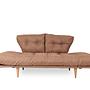 Nina Daybed Schlafsofa 3-Sitzer Hellbraun 3