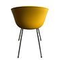 AAC26 Armchair Chrome Mustard Yellow 3