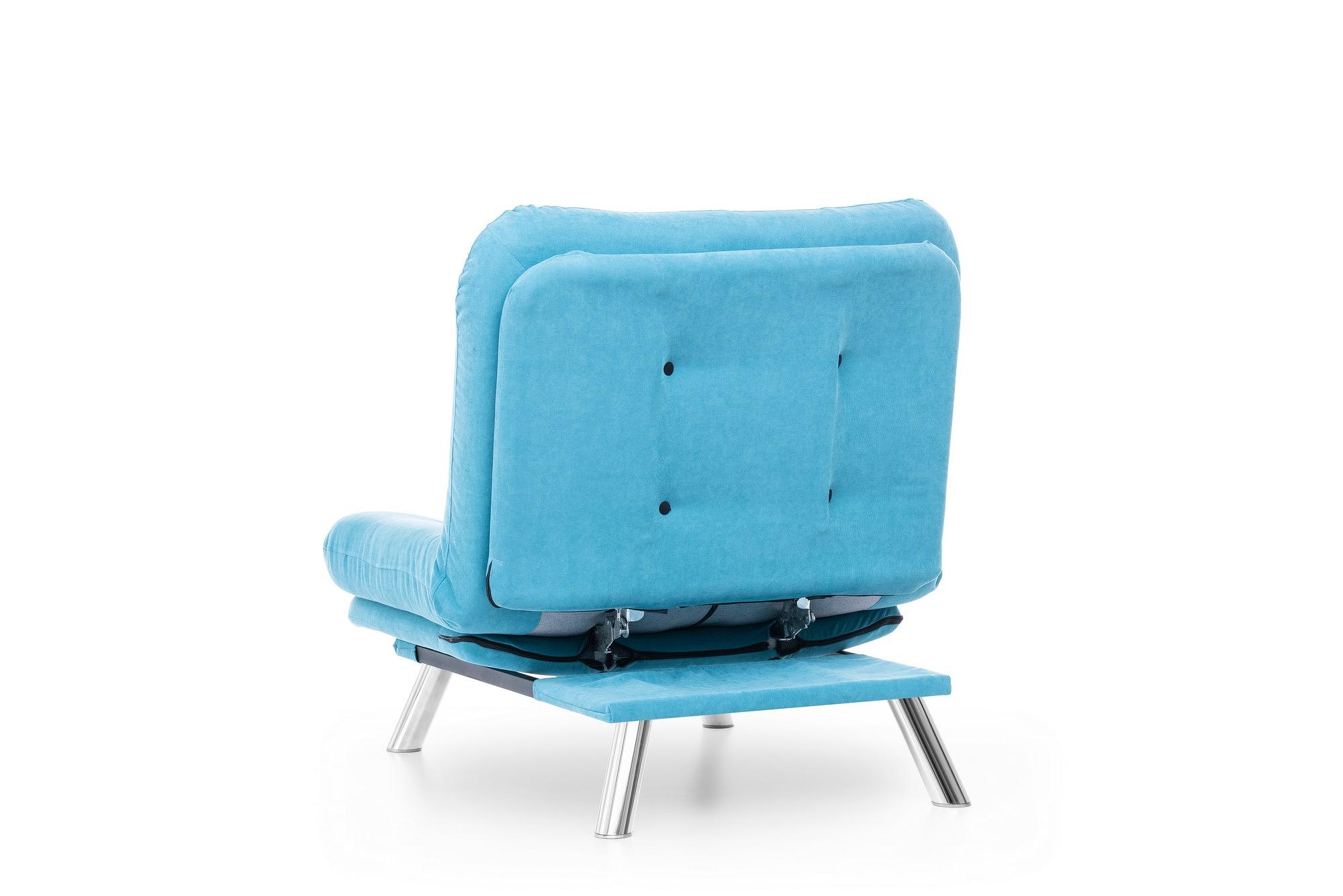 Misa Sofa 1-Seater Turquoise 9