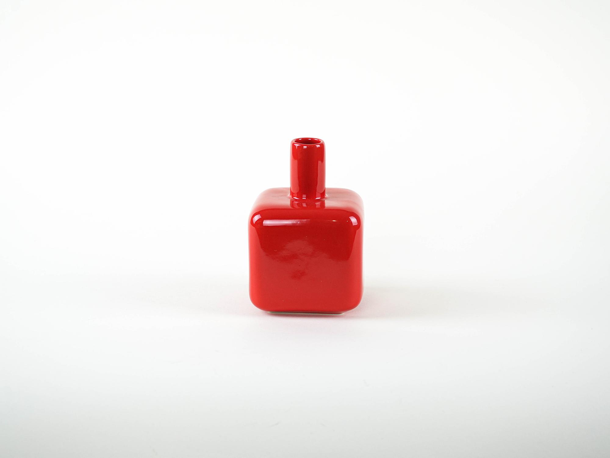 ASA Selection Decorative Vase Ceramic Red 1990s 2
