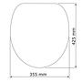 WC-Sitz Buche MDF Buchenfarbe 3