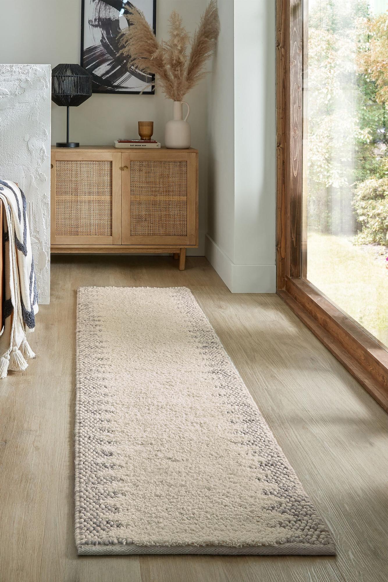 Minerals Border Runner Light Brown 60x230cm 1