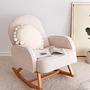Yoko Armchair Velvet White 3