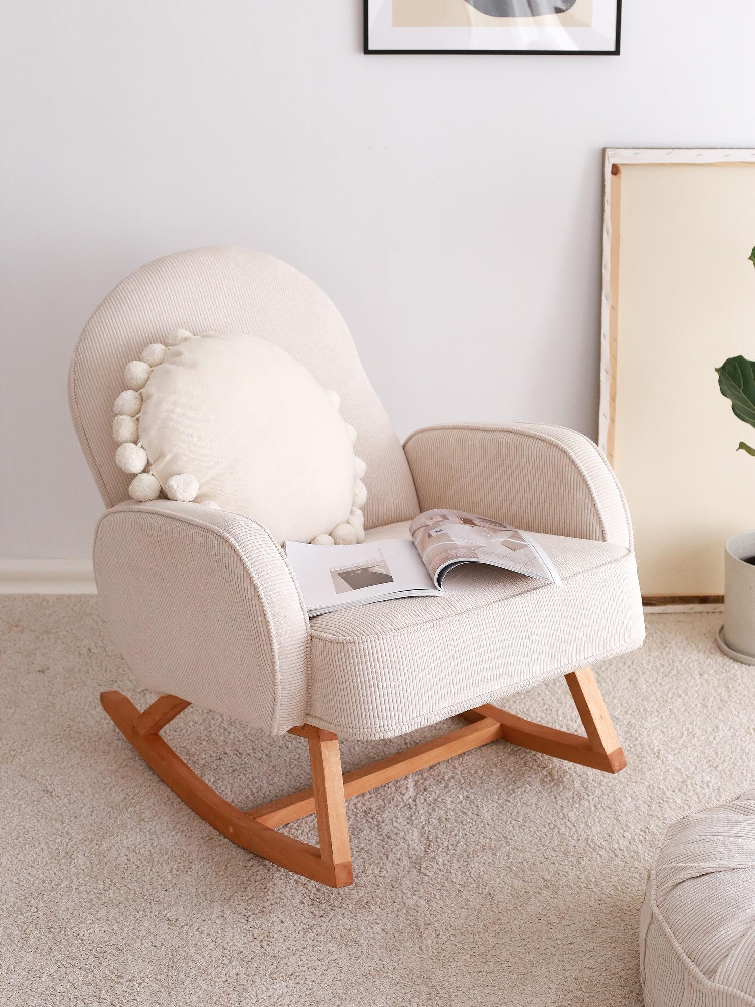 Yoko Armchair Velvet White 3