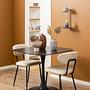 2x Esszimmerstuhl Almsted Strukturstoff Badia: Beige 2