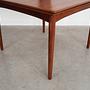 Teak table Brown 1970s 4