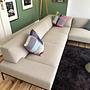 Horizontal 3-Sitzer Sofa 0