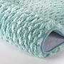 Badteppich Cory Pastellblau 120 x 70 cm 3