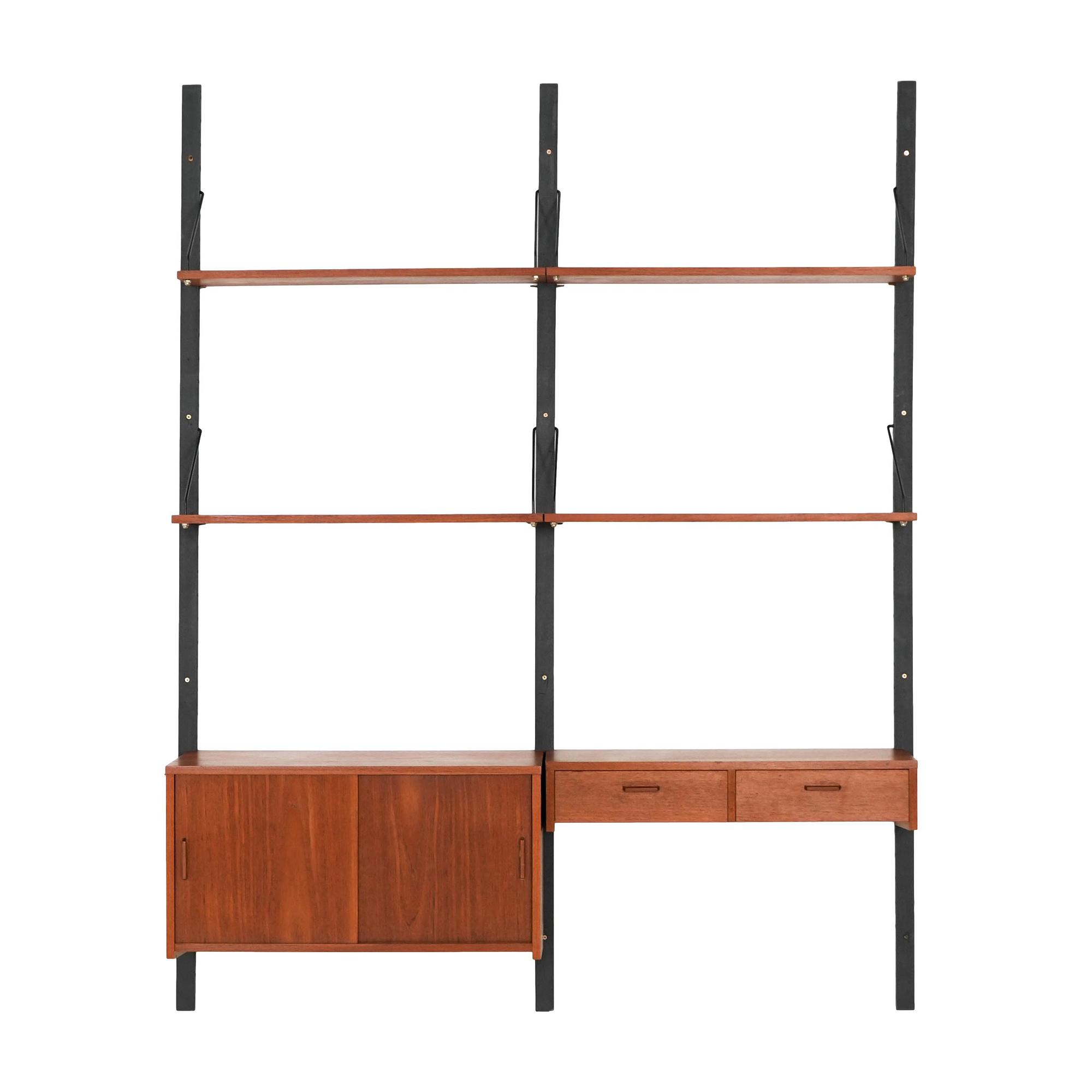 Regal Teakholz Braun 1960er Jahre 0