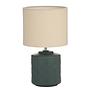Glowing Midnight Table Lamp Ceramic Dark Green 1-light 3