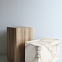 Side table Calacatta marble White 4