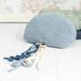 2x Jellyfish & Manta ray Plush toy Cotton Blue White 2