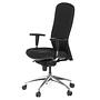 HIGH-TEC Bürostuhl Stoff Schwarz 8