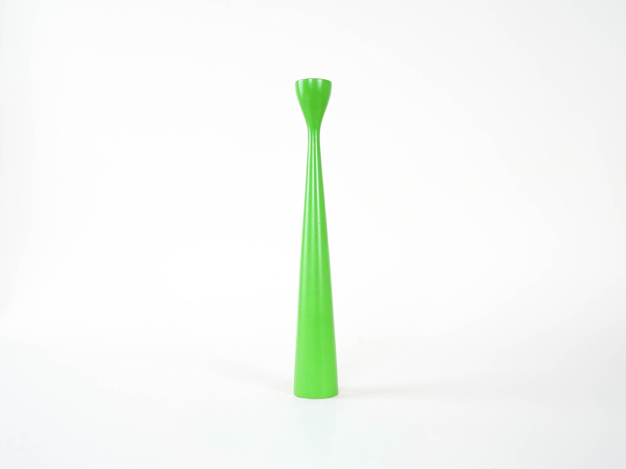 Candlestick 1970s Green 1