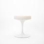 Eero Saarinen Tulip Hocker Weiß 0