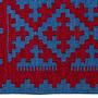 Kilim Gashgai Teppich Blau 1